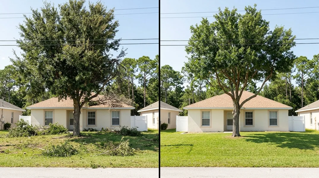 Result tree service in Palm Bay - Palm Bay Tree Service