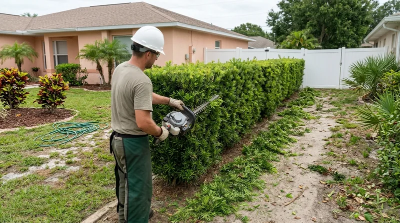 Hedge Trimming & Shrub Care Palm Bay
